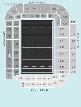 Elland Road - View from Seat Block NEL