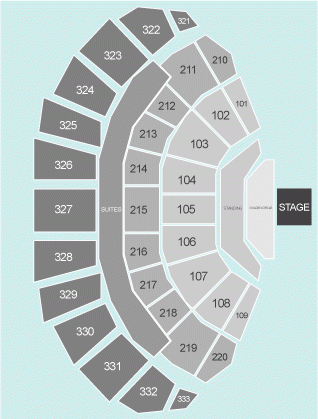 Gold Circle Seating Plan - First Direct Arena