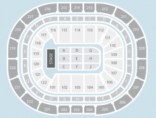 Manchester Arena Seating Plan   Manchester Arena Seated Seating Plan 